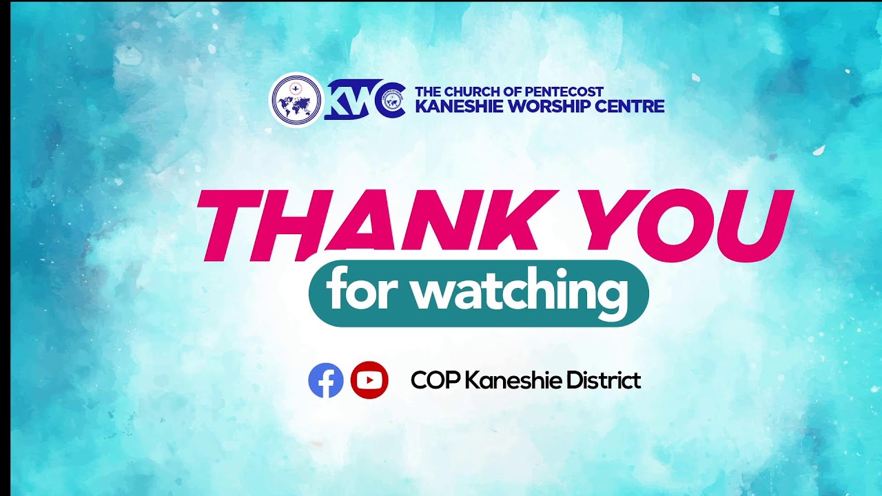 THE CoP II KANESHIE WORSHIP CENTRE II SUNDAY SERVICE