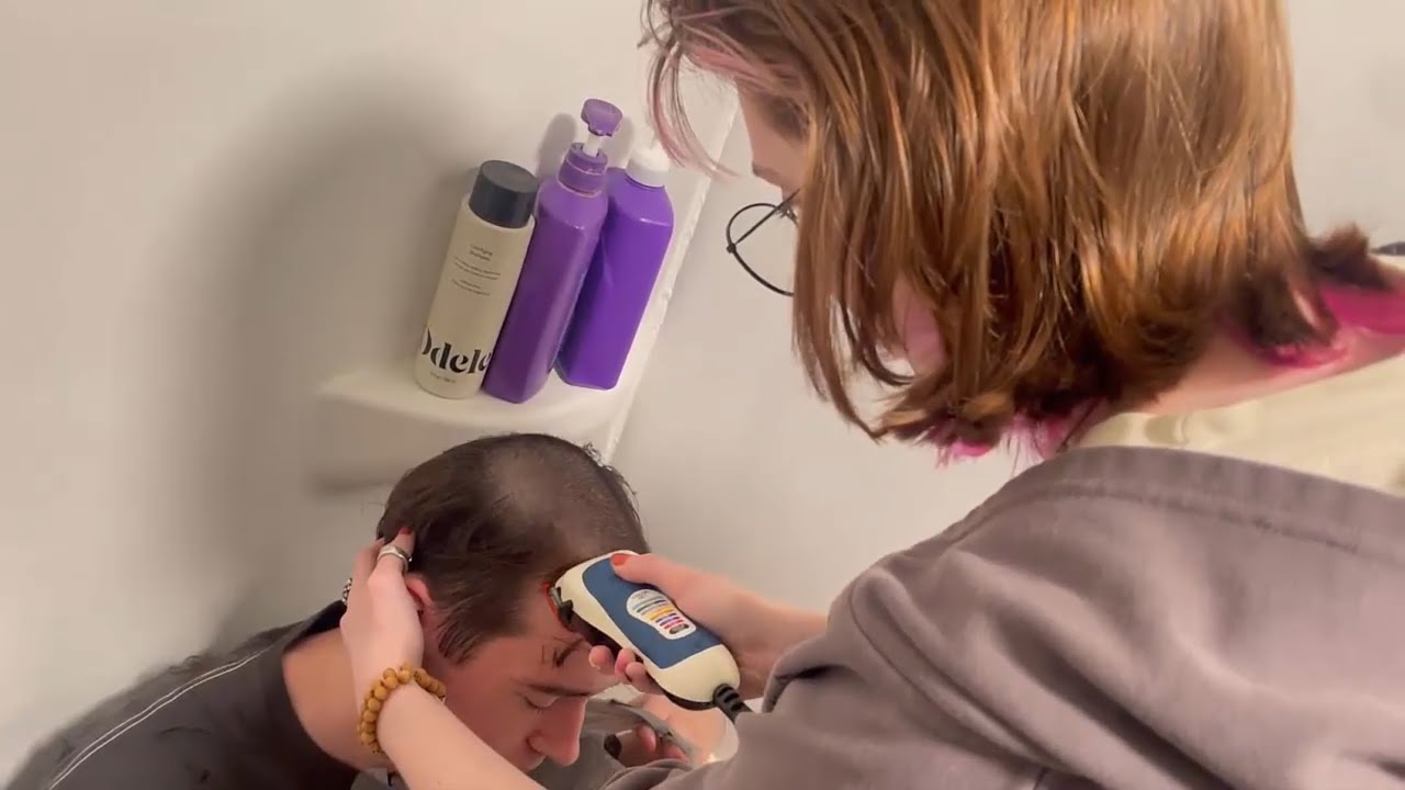 Cutting Joshua's hair part 2
