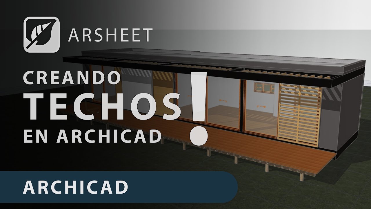 Archicad - Herramienta de Cubiertas