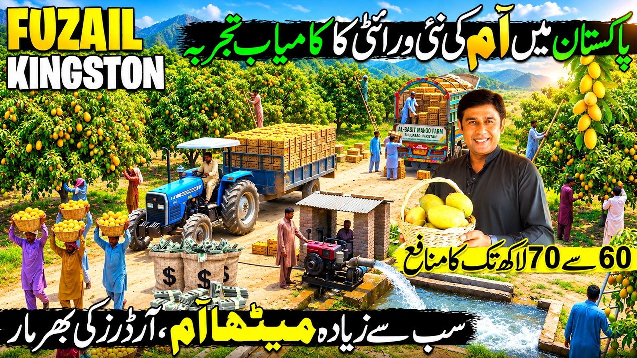 Australian Mango in Pakistan! 🥭 | Fuzail Kingston&rsquo;s - Mango Innovation | Kissan Ka Pakistan