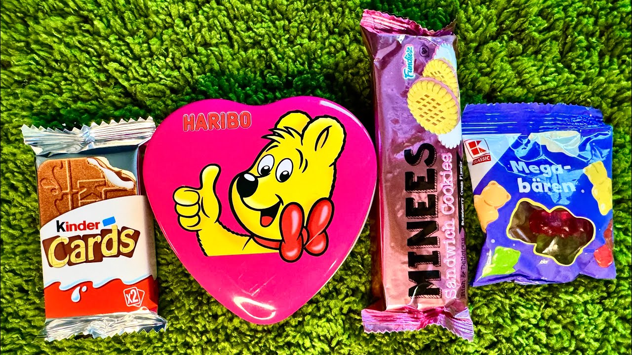 KINDER 🍫Candy ASMR 🍬 | Crunchy & Soft Sounds | No Talking