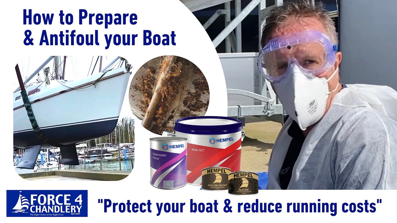 How to antifoul your boat - protect your craft, improve fuel efficiency & save on running costs