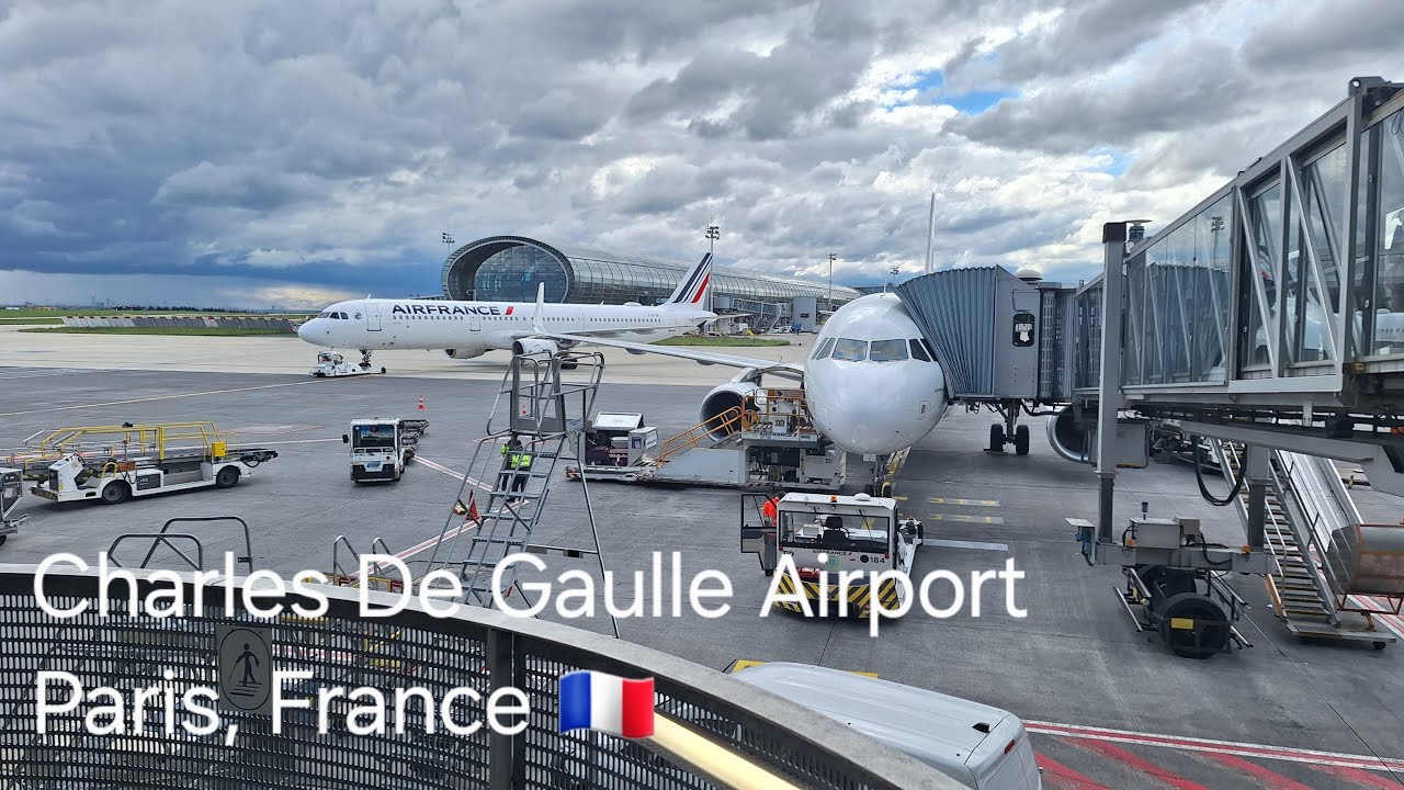 Paris Charles De Gaulle Airport (CDG), 4K Tour Paris, France 🇫🇷