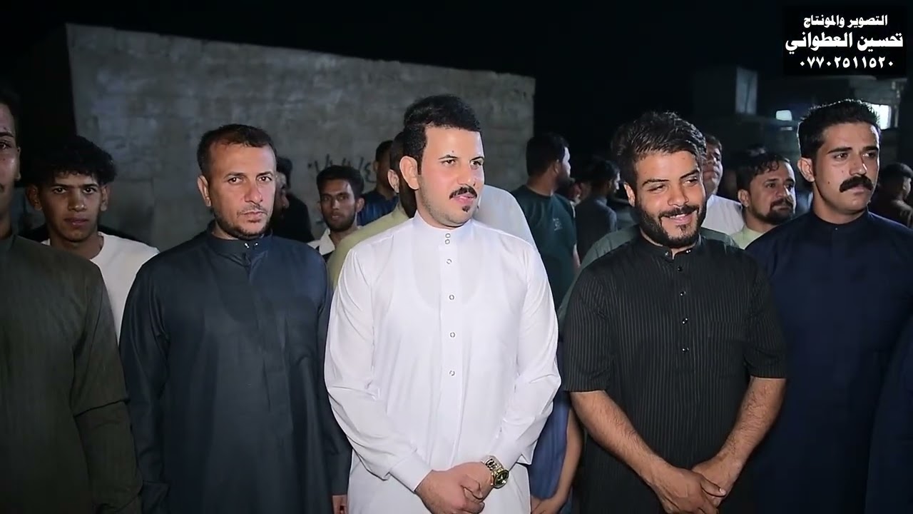 حفل عقد قران الأخوين عباس وعلي العكيلي التصوير علي العطواني