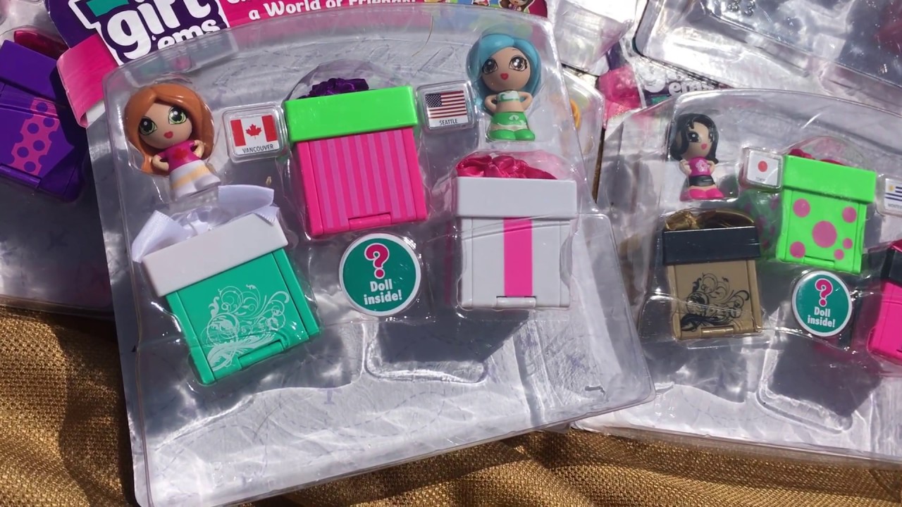 Gift Ems! Series 1, Six 3-packs! All of Wave B!