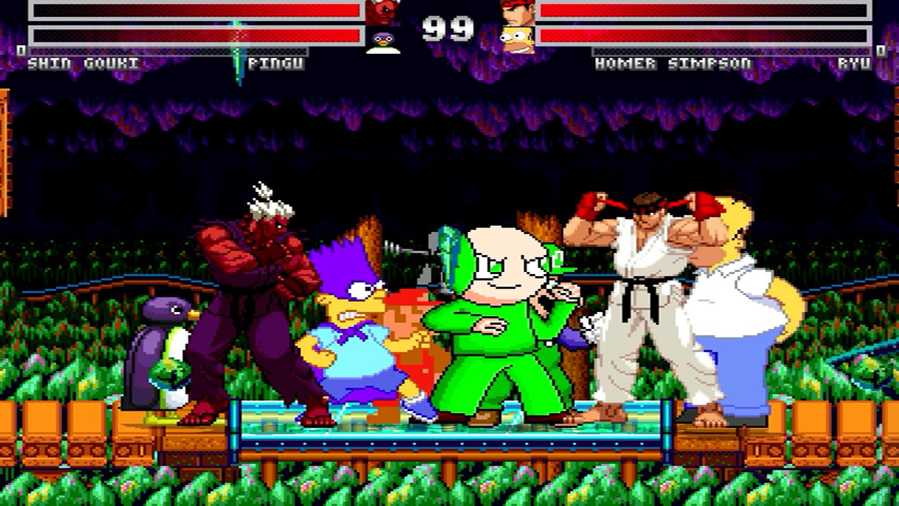 Team andersonkenya1 vs Team acm240 MUGEN Request 4v4 Battle!!!