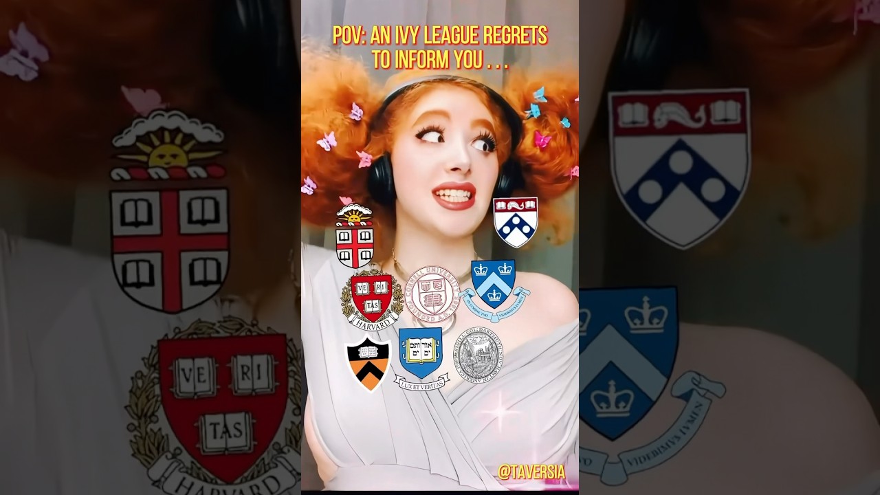 POV: an Ivy League regrets to inform you&hellip;🫠 #taversia