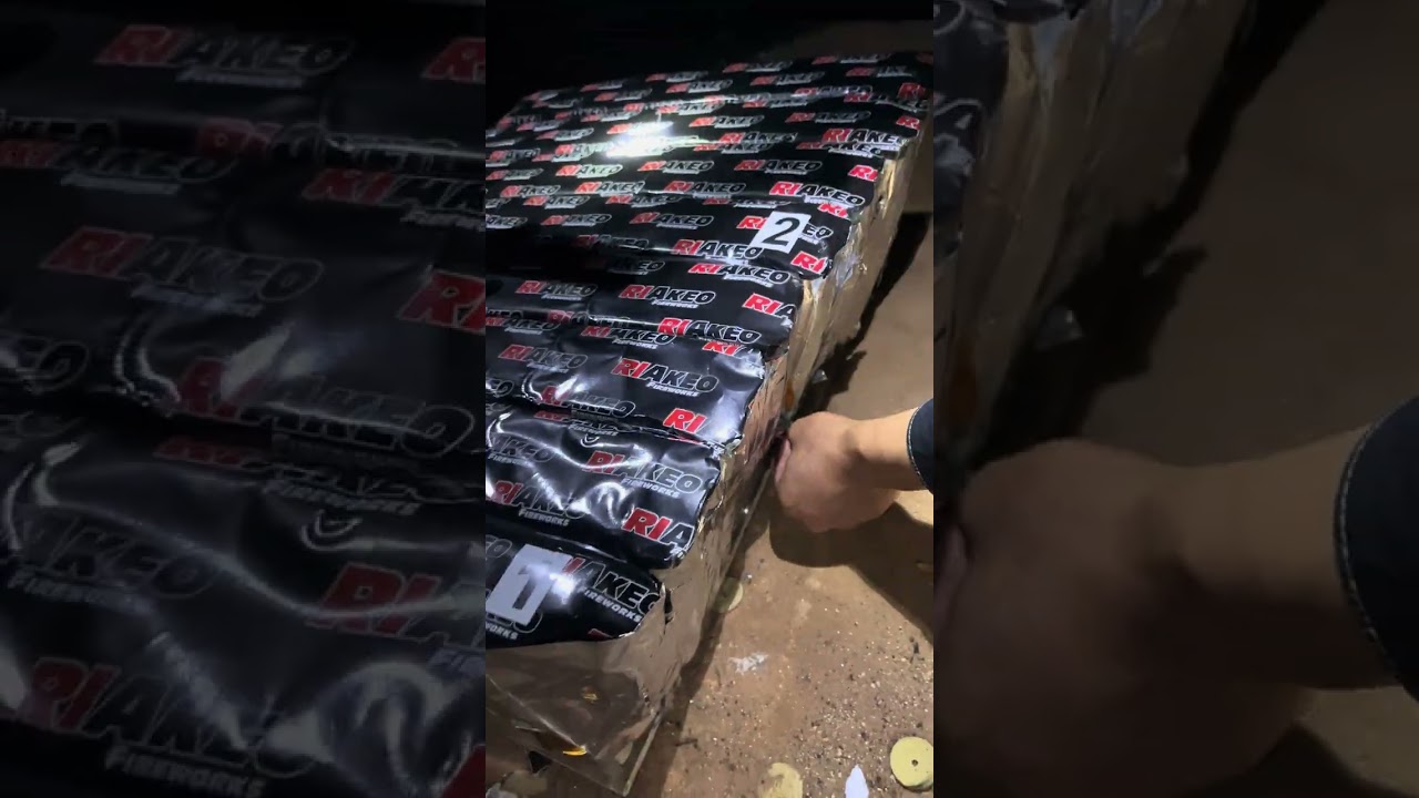 EXTRAORDINARY 160shots 1.4G mass production quality checking#riakeo #fireworks