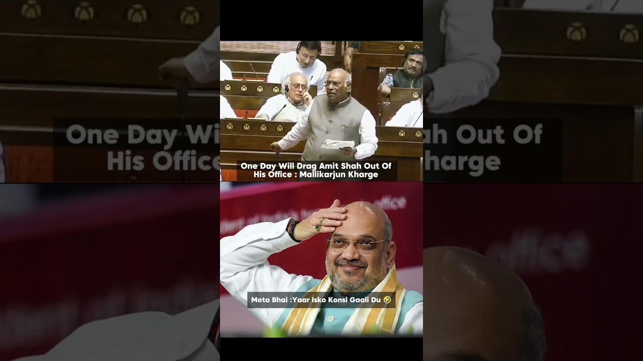 One Day Will Drag Amit Shah Out Of His Office: Mallikarjun Kharge.