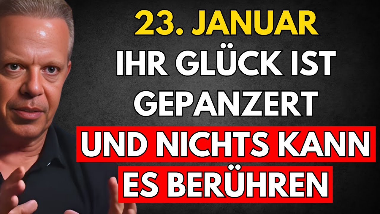 Bleiben Sie standhaft in der Gewissheit, dass Ihr GLÜCK unantastbar und vollkommen garantiert ist