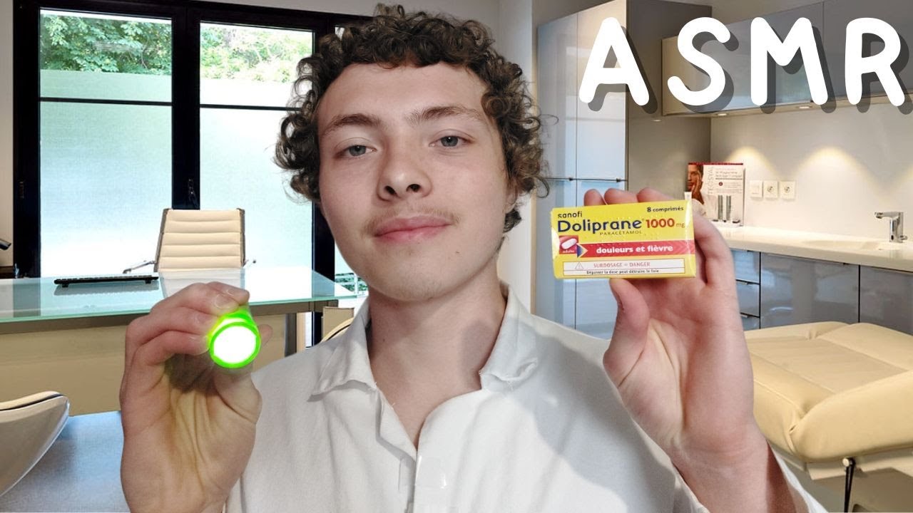 ASMR FR: Roleplay👨‍⚕️Médecin tu es fatigué👨‍⚕️