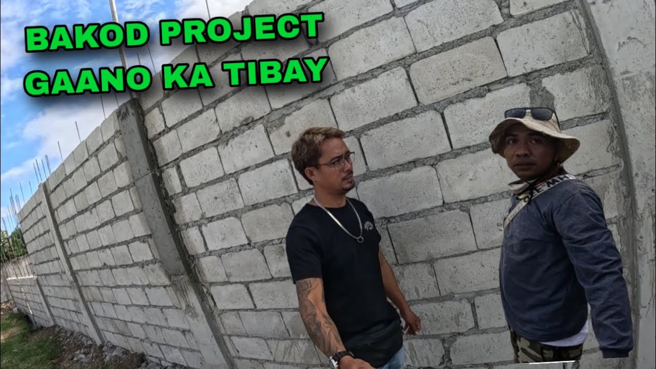 GAANO NGA BA KATIBAY ANG BAKOD NA GAWA NAMIN NG TEAM KAPARES BUILDERS(10UNIT COM.LAKESHORE PROJECT