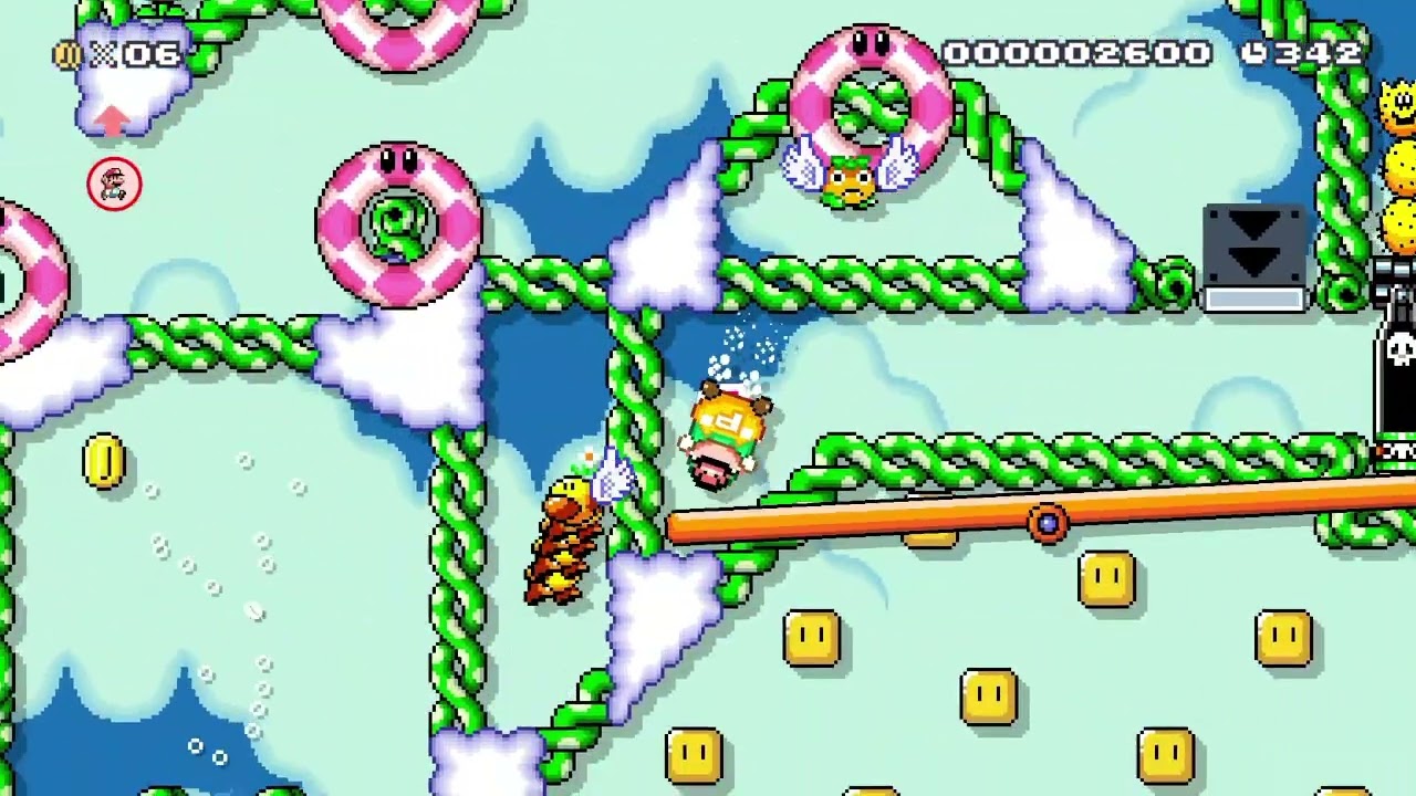 04-15-25 - SMM2 - KDDDGaming VS Erik - Super Mario Maker 2 Online Multiplayer VS CO-OP