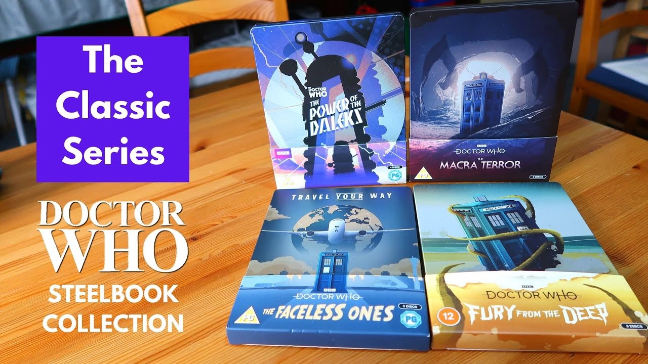 Doctor Who Steelbook Collection | The Classic Series