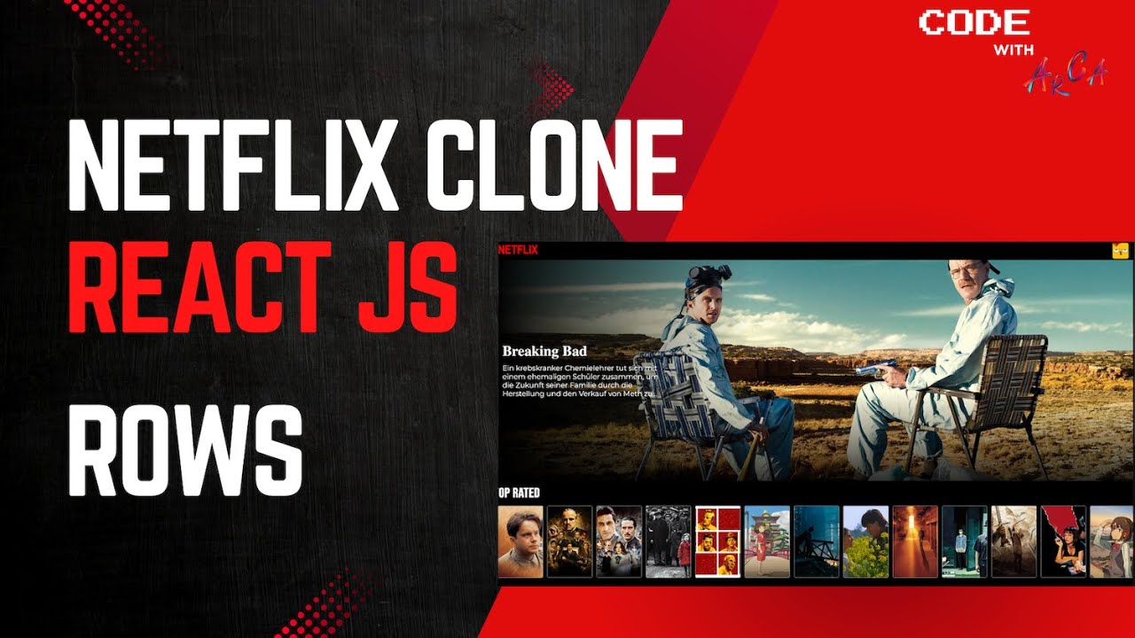 [3] Netflix Clone - React JS: Movie Rows erstellen | FÜR ANFÄNGER 🚀| 2026 