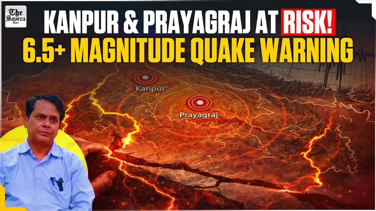 IIT Kanpur Study Warns 6.5+ earthquake Could Devastate Kanpur, Prayagraj Along Ganga