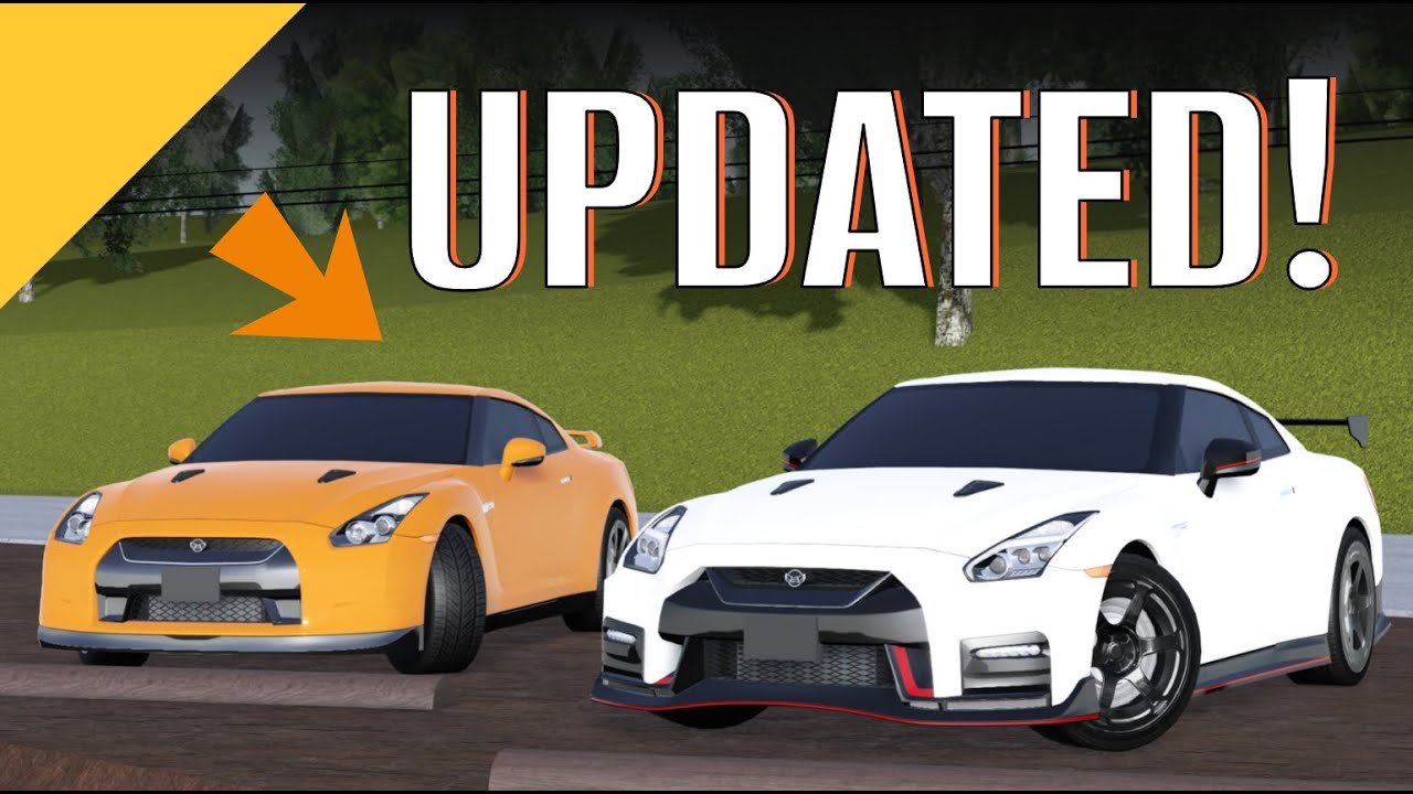 Turns out, the Nissan GT-R  was SECRETLY Updated... | Greenville Roblox