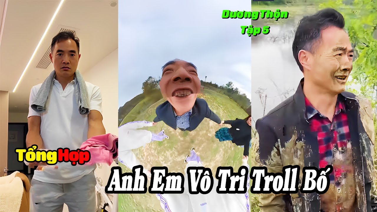 Tổng Hợp Hai Anh Em V&ocirc; Tri Troll Bố Tập 5 | 1 Ng&agrave;y Đi D&atilde; Ngoại Bất Ổn Của &Ocirc;ng B&ocirc;