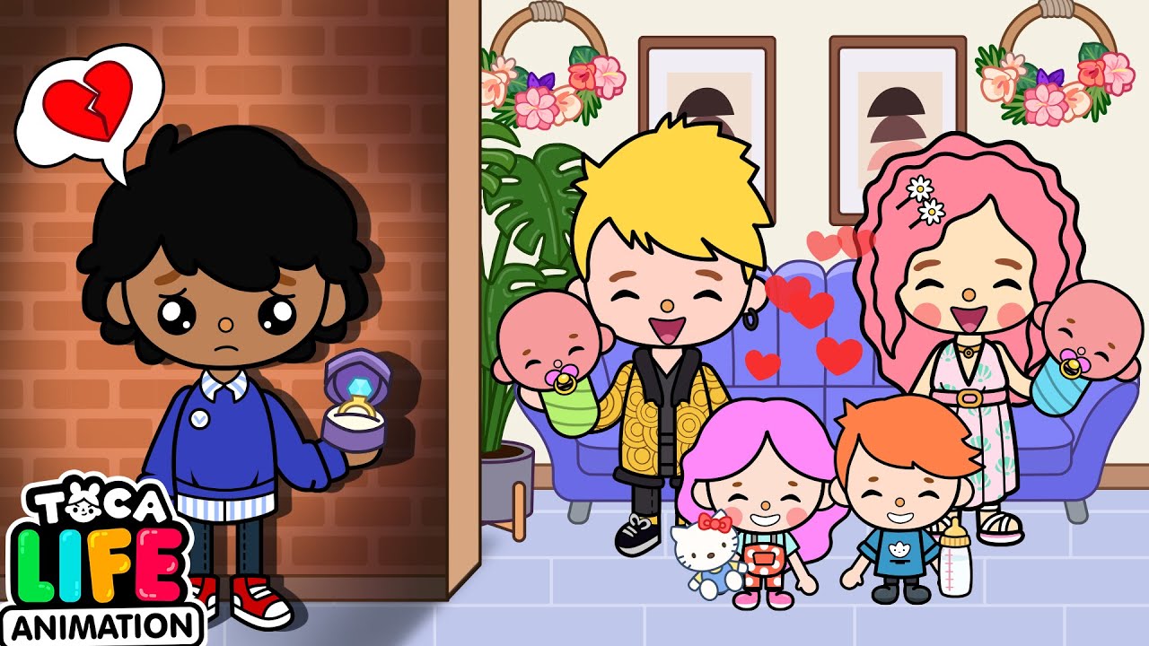 I Found Out My Crush Is Married | Toca Life World | Toca Animation