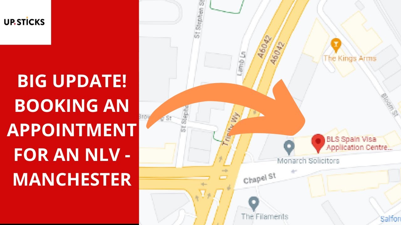 BIG UPDATE - Booking an appointment BLS Manchester - NLV