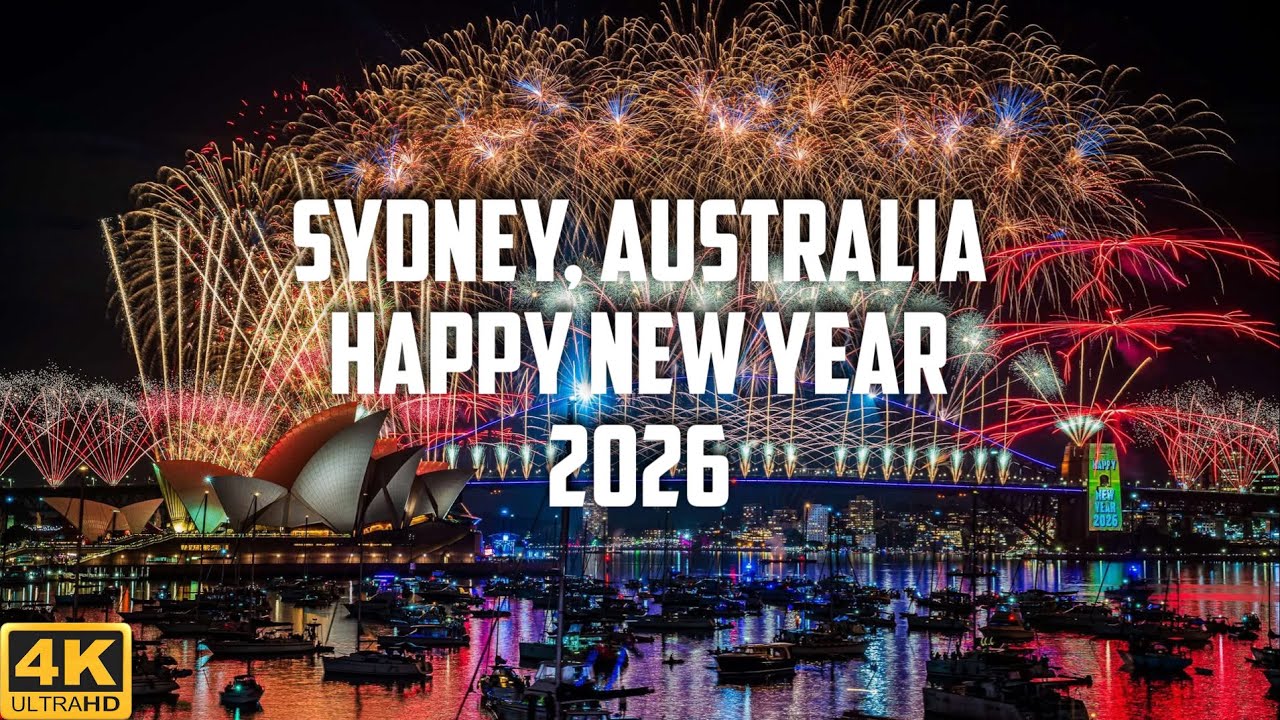 Sydney New Year 2026 | FULL FIREWORKS SHOW @ Harbour Bridge & Opera House | Unbelievable scenes 🎇