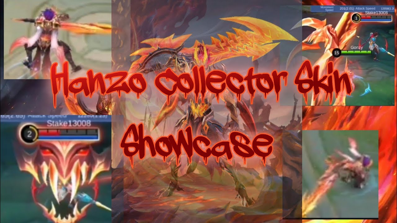 FULL DETAILED SHOWCASE of Hanzo Collector skin. Mobile Legends