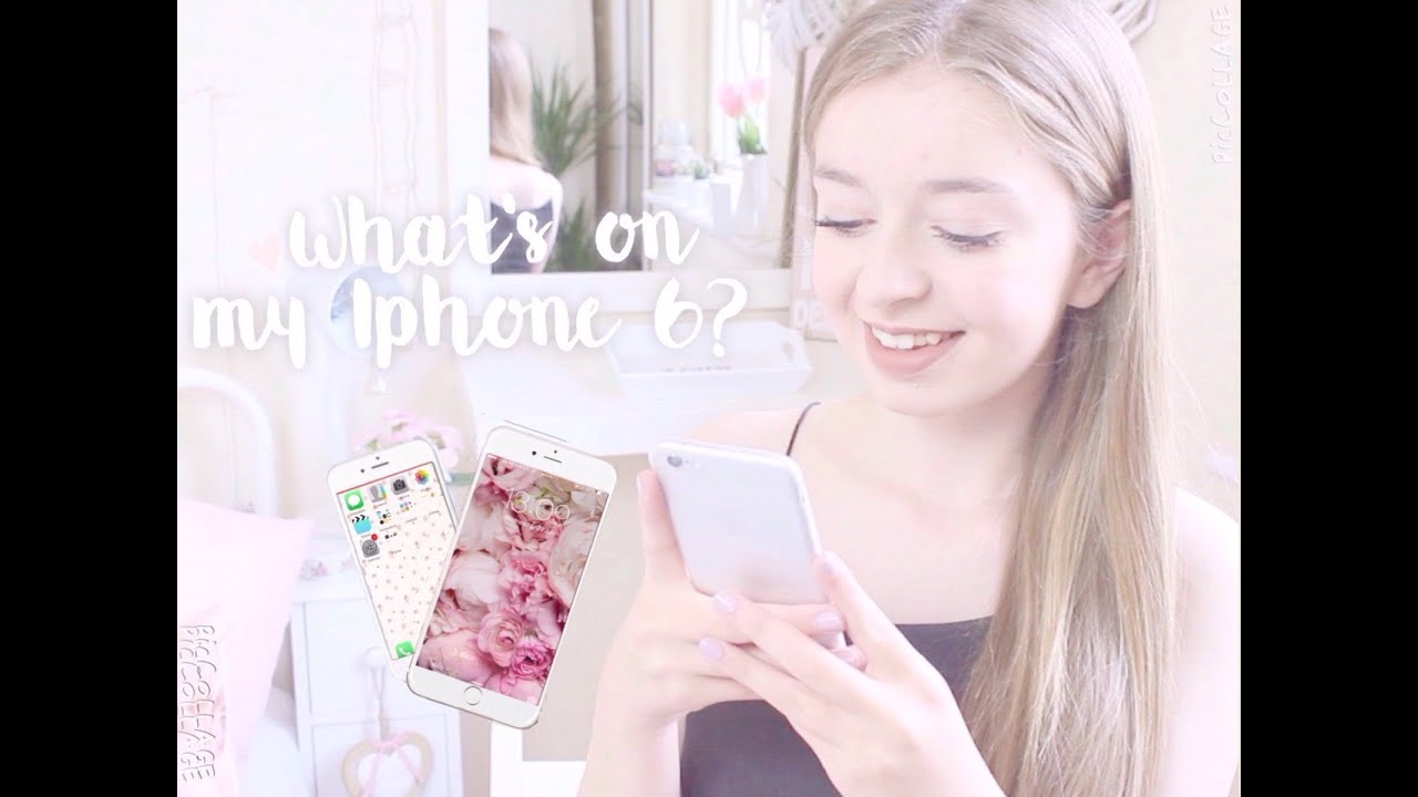 ♡Whats On My iPhone 6? & How I Edit My Instagram Photos | Floral Princess♡