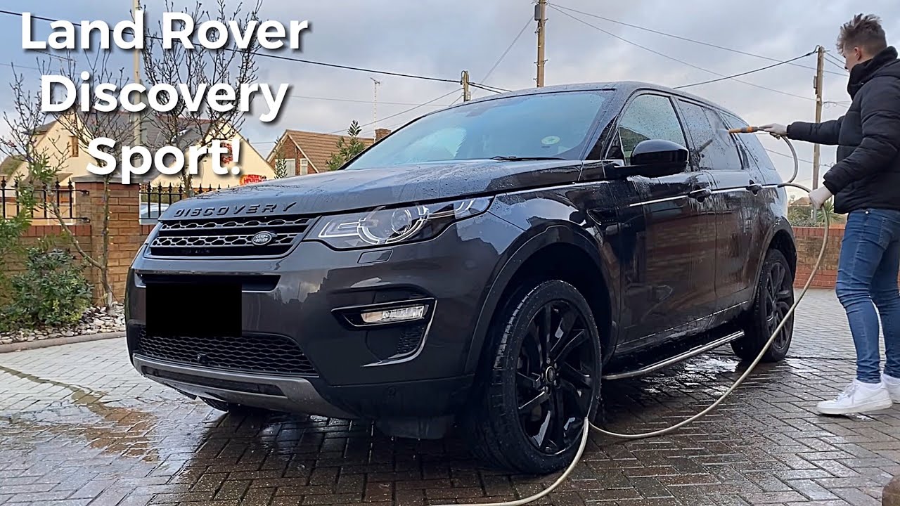 Cleaning A 2017 Land Rover Discovery Sport inside and out!