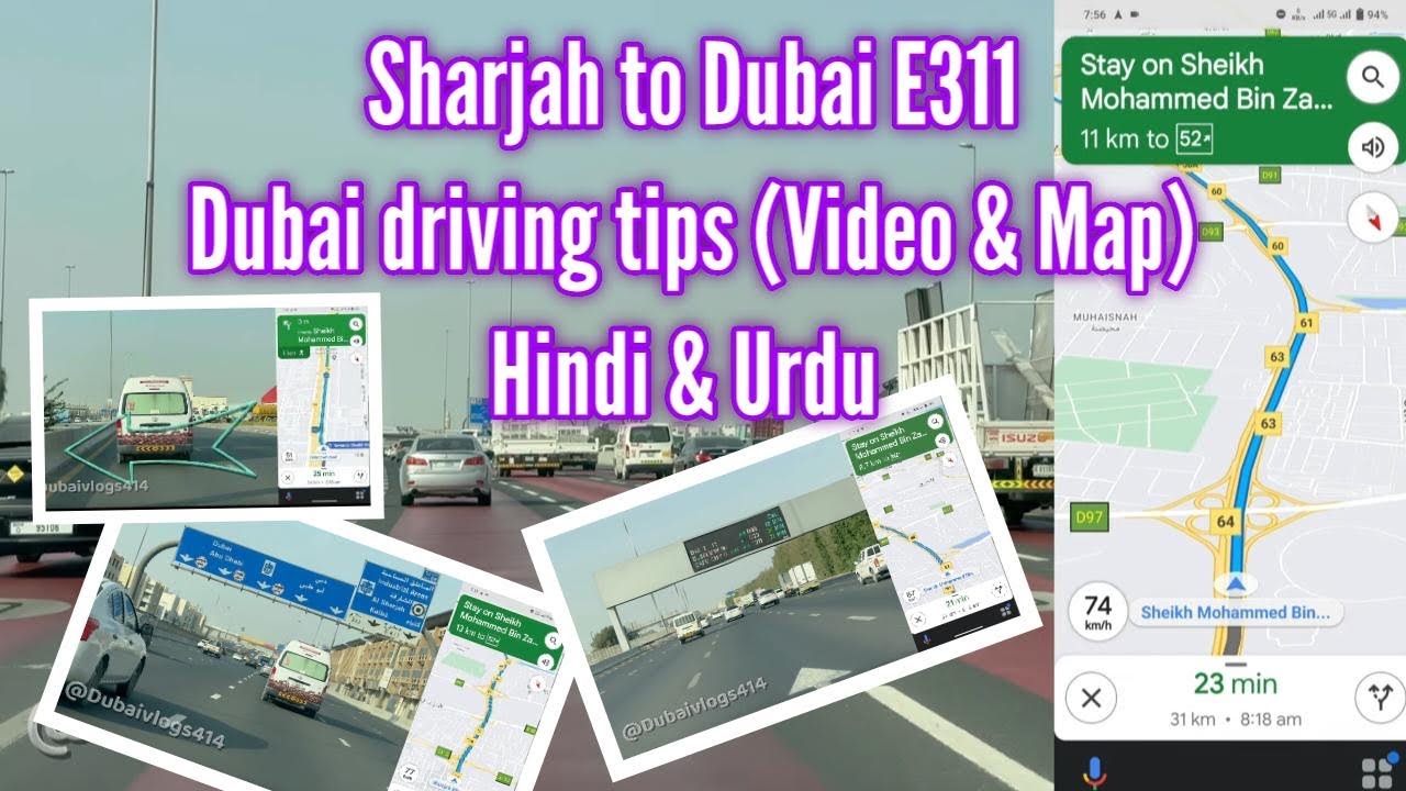 Ultimate Guide to Safe Driving from Sharjah to Dubai on E311 | Dubai Driving Tips