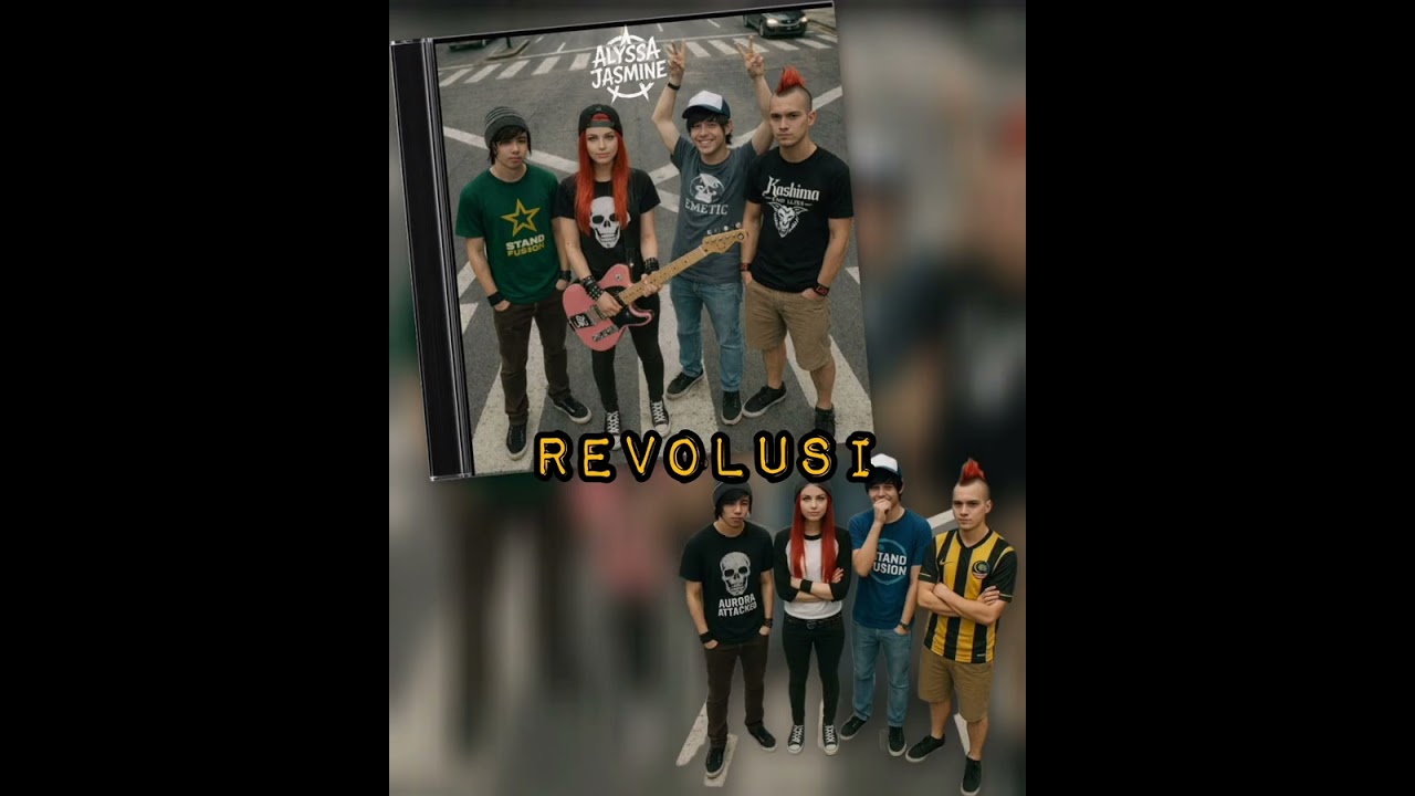 Alyssa Jasmine - Revolusi (Official Lyric Video) #alyssajasmine #poppunk