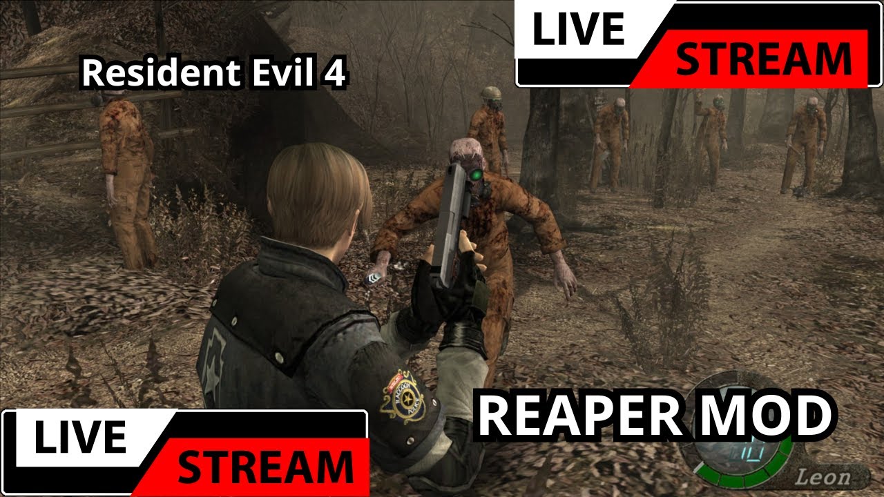 🧟‍♂️ RESIDENT EVIL 4 CLÁSSICO COM REAPER MOD #03 🔥