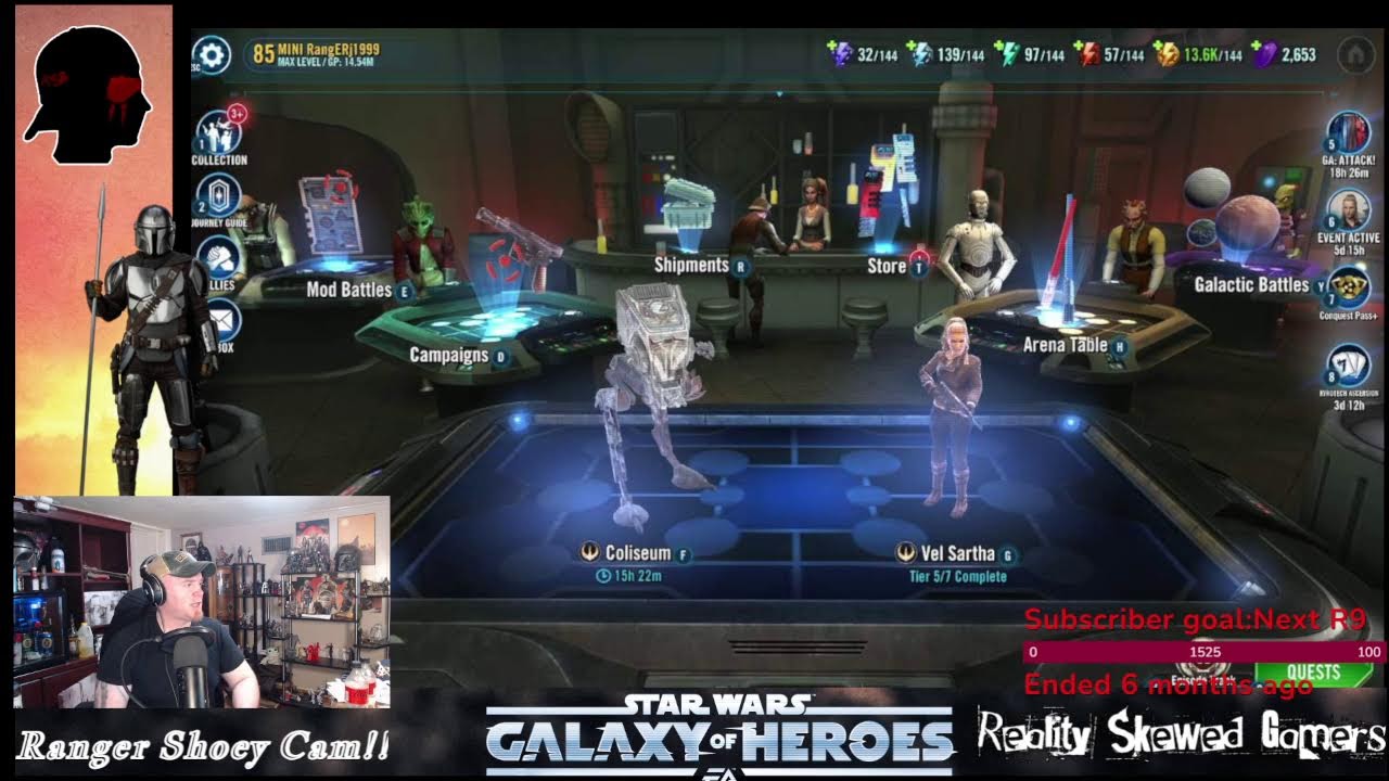 SWGOH WEDS NIGHT STREAM EP 494: HAPPY HUMP DAY!!!