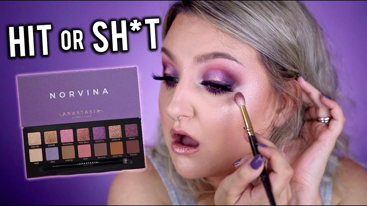 WORTH YOUR $$..? ABH NORVINA EYESHADOW PALETTE FIRST IMPRESSION + REVIEW