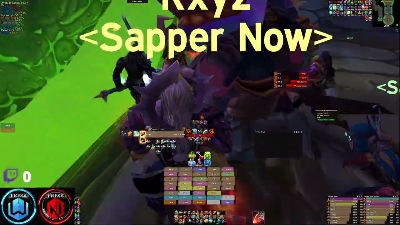 Sapper Now - 94 min naxx - Warrior PoV