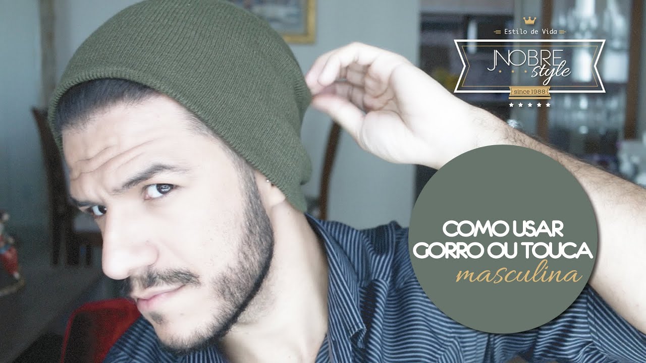 TUTORIAL: COMO USAR GORRO OU TOUCA MASCULINA | 3 MANEIRAS