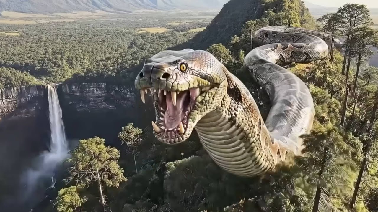 Prehistoric Humans Hunting the Giant Titanoboa – A Deadly Moment of Survival | Episode 14