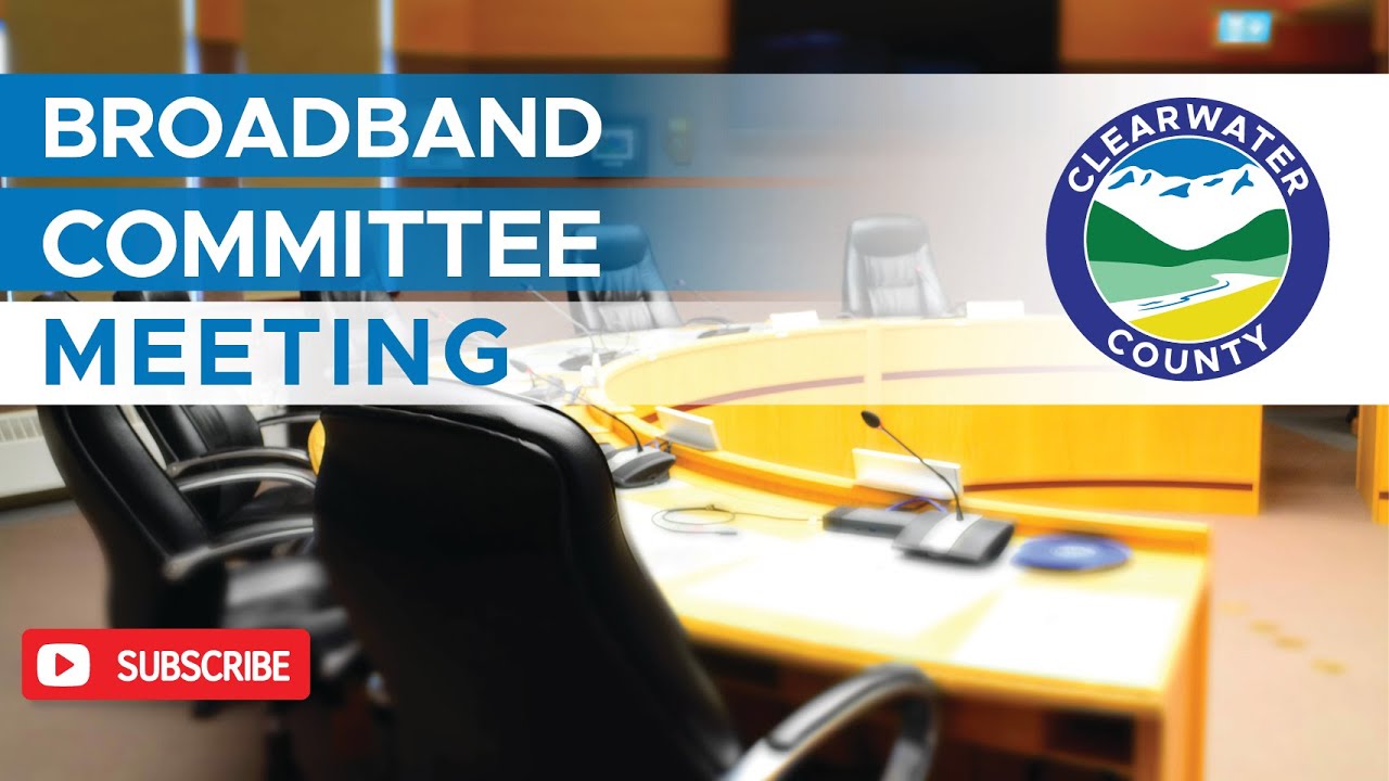 Broadband Committee Meeting - 26 Sep 2025