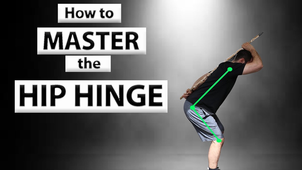 How to HIP HINGE Properly.. 5 Great Drills!!