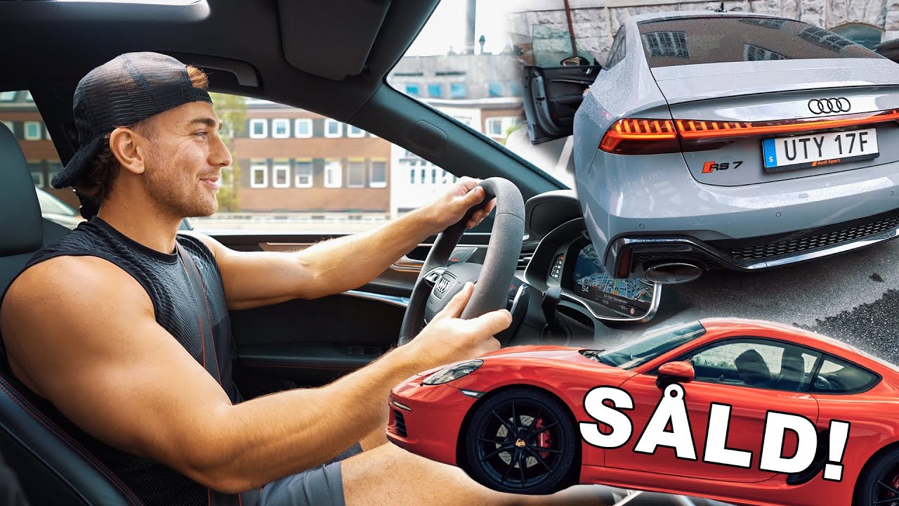 PORSCHEN ÄR SÅLD... ÅKER SAMPEV2 NYA RS7! | VLOGG 182