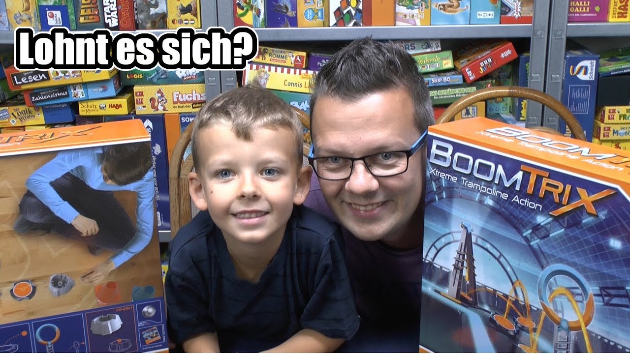 Boomtrix (Goliath) - ab 8 Jahre - viel Verpackung und wenig Spiel?