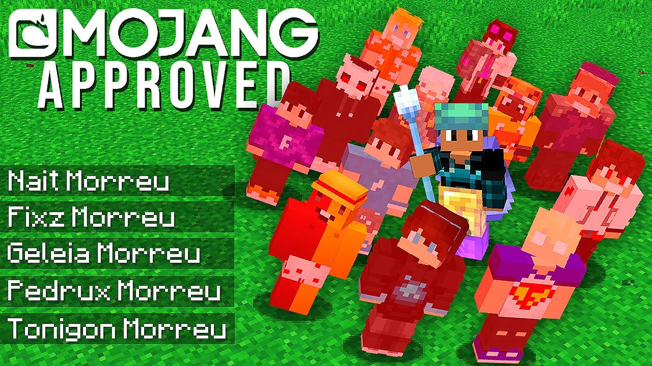 MATEI MEUS AMIGOS DO JEITO QUE A MOJANG QUERIA
