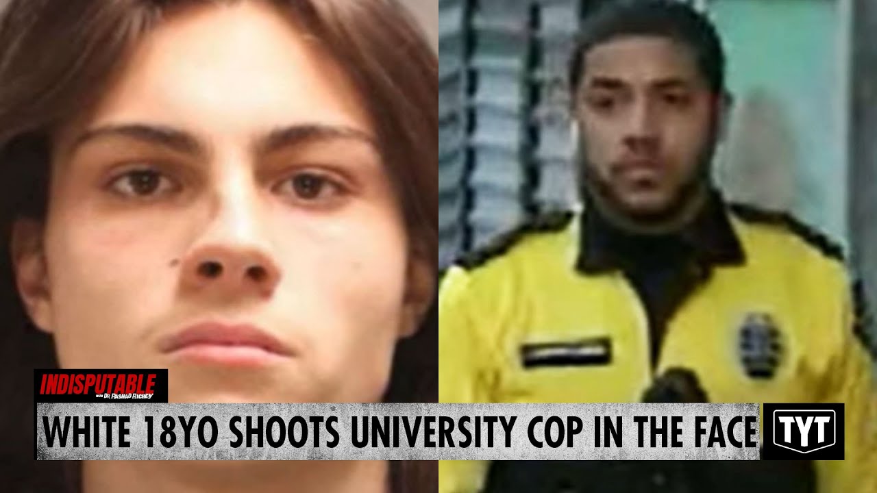 White 18-Year-Old Shoots University Cop In The Face