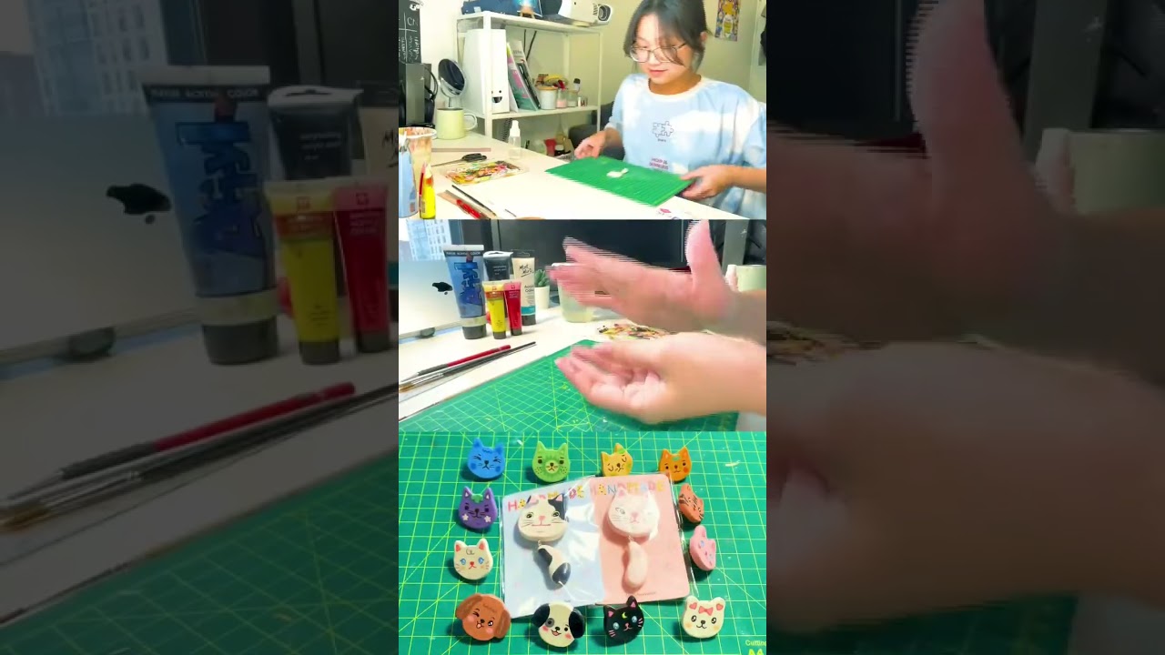 Making clay pins is not that complicated 