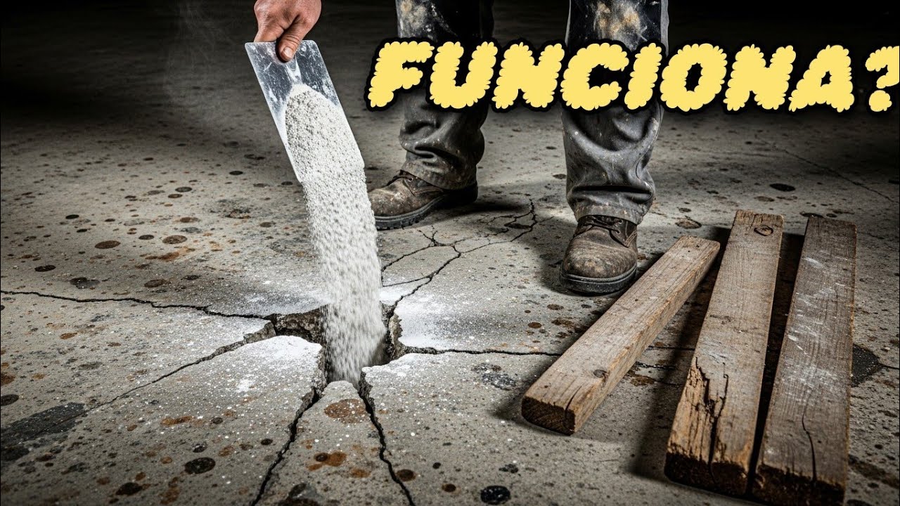 Basta derramar ARGAMASSA no BURACO VOCÊ SABIA DISSO?? VAI VIRA FEBRE NA CONSTRUÇÃO CIVIL!!