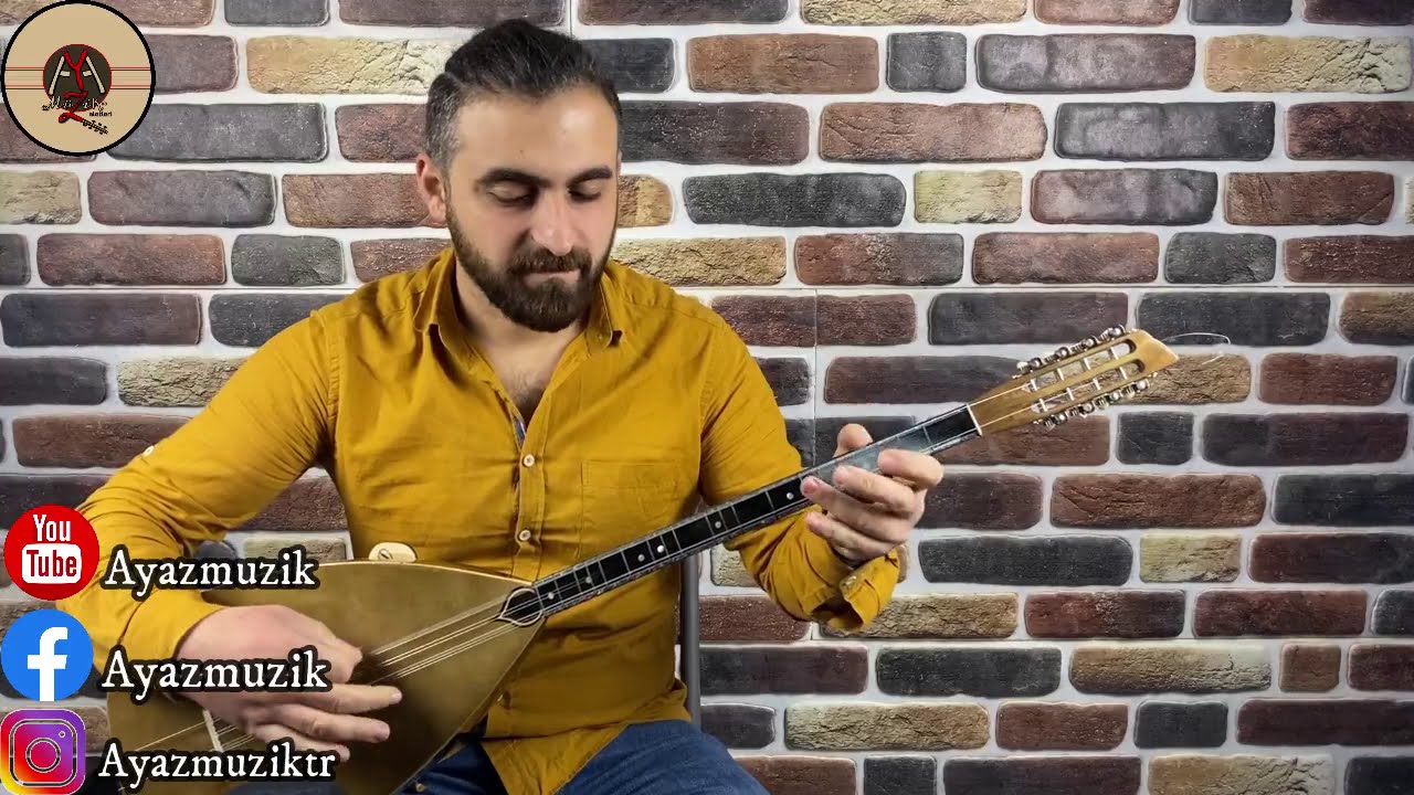 A4KM-Maun kısa sap mandolin burgu bağlama