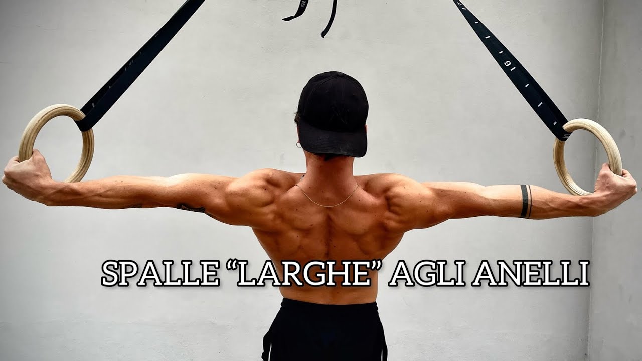 4 SEMPLICI esercizi agli anelli per APRIRE le spalle 🦍