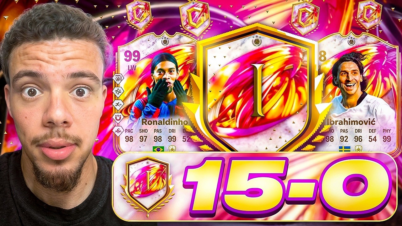 Futties Роналдиньо и Ибрагимович помогли мне взять 1-й ранг 🏆 FC26 Ultimate Team