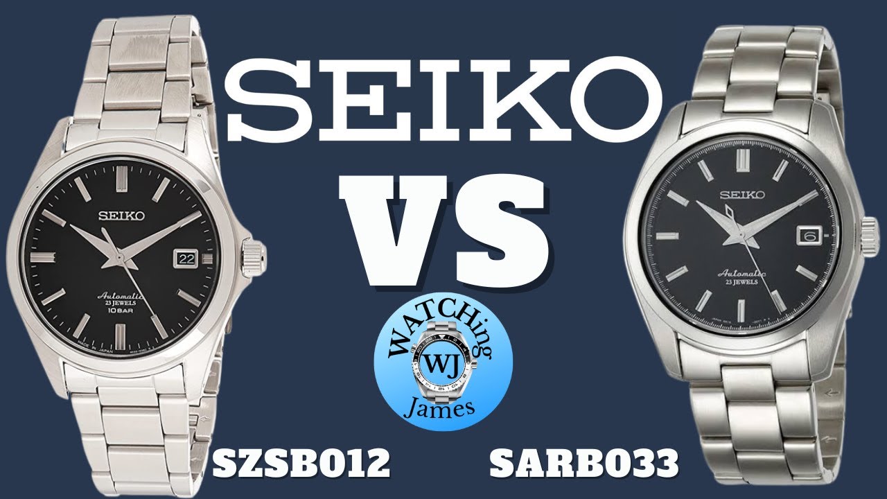 Seiko SARB033 vs Seiko SZSB012 - which is the best watch?