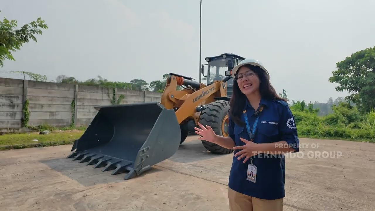 REVIEW WHEEL LOADER LONKING CDM855N: KAPASITAS 3 KUBIK & KONTROL JOYSTICK!!