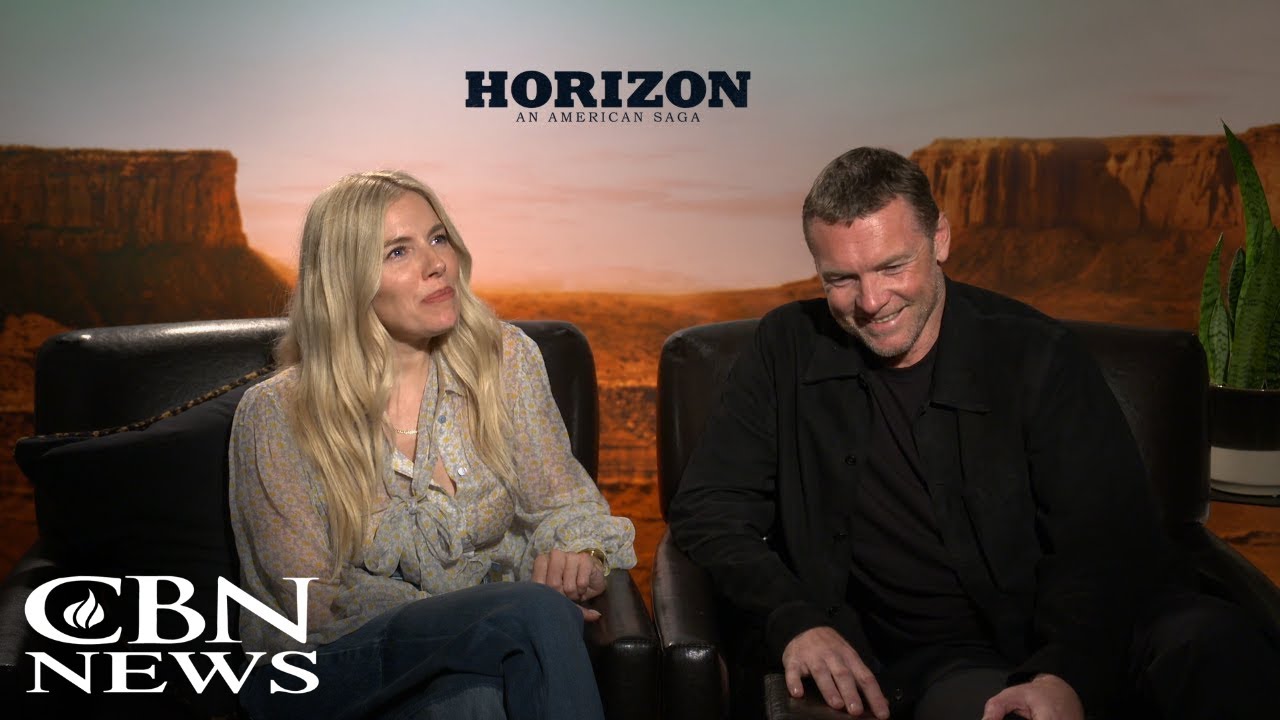 Sienna Miller and Sam Worthington Talk Faith in ‘Horizon’ Saga